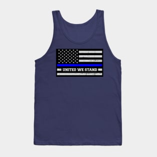 Thin Blue Line United We Stand Tank Top